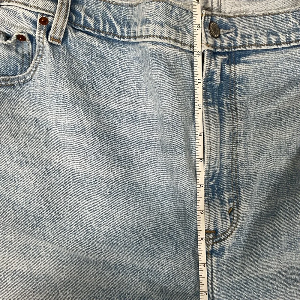 Abercrombie & Fitch Ultra High-Rise The 90s‎ Straight Blue Jeans Size 37|24